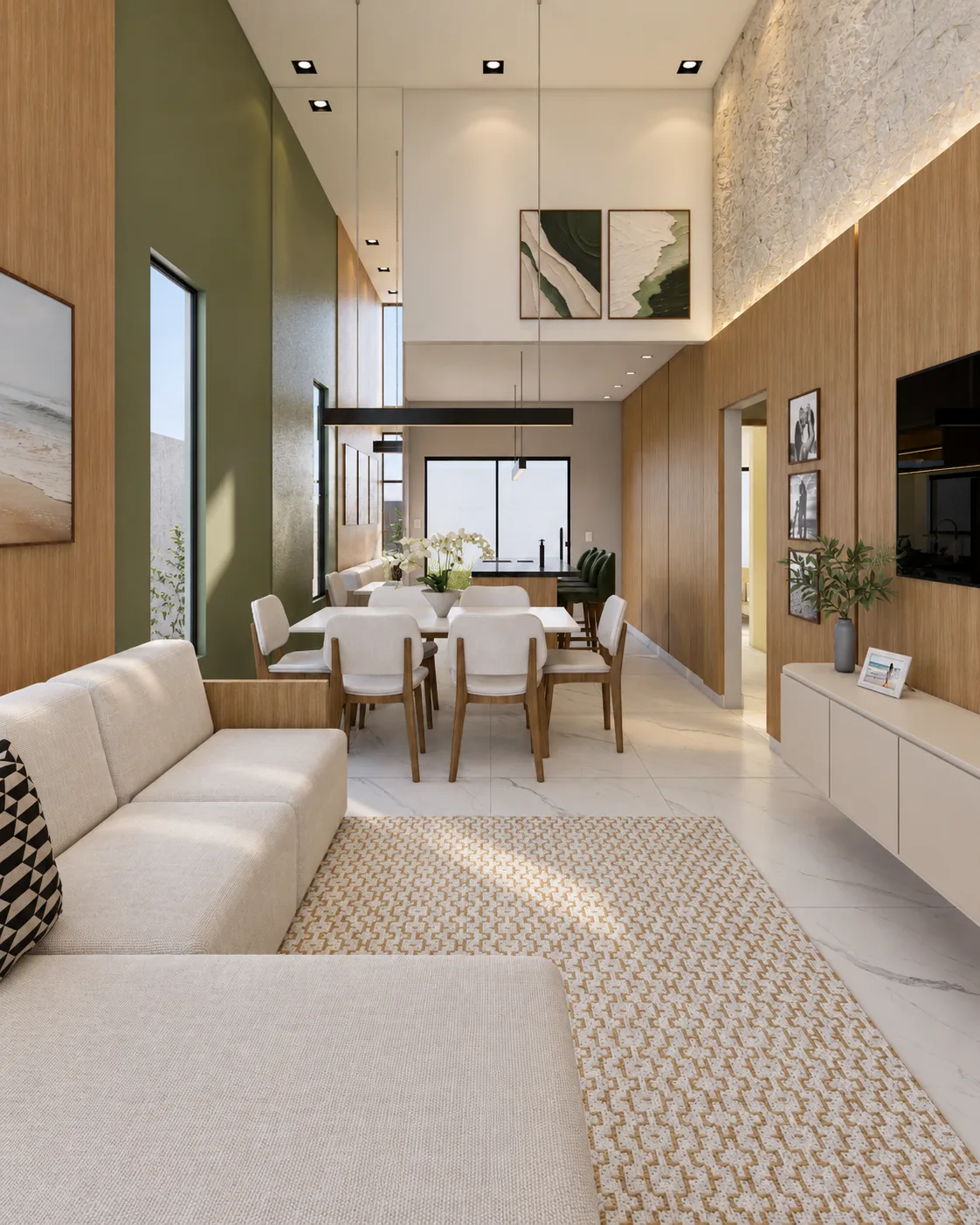 Projeto CH, residencial